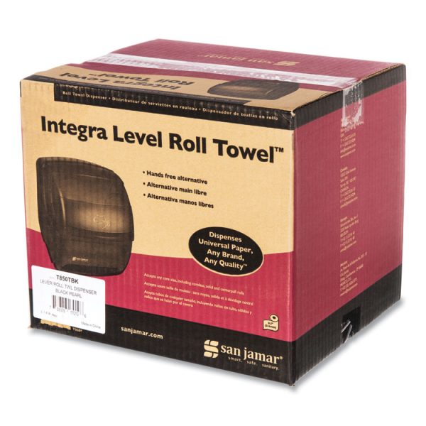 Integra Lever Roll Towel Dispenser, 11.5 X 11.25 X 13.5, Black Pearl - Image 9