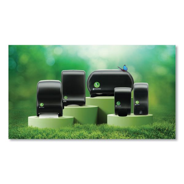 Ecological Green Towel Dispenser, 12.49" x 8.6" x 12.82", Black - Image 4