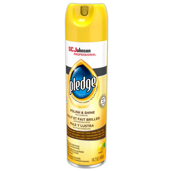 Furniture Polish, Lemon, 14.2 Oz Aerosol Spray, 6/carton - Image 4