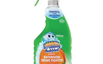Multi Surface Bathroom Cleaner, Citrus Scent, 32 Oz Spray Bottle, 8/carton