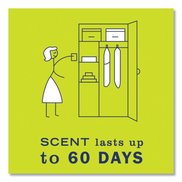 Clean Day Scent Sachets, Lemon Verbena, 0.05 Lbs Sachet, 18/carton - Image 4