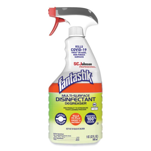 Multi-Surface Disinfectant Degreaser, Herbal, 32 Oz Spray Bottle, 8/carton - Image 2