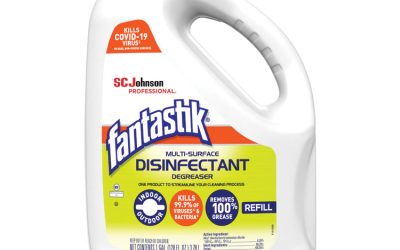 Multi-Surface Disinfectant Degreaser, Pleasant Scent, 1 Gallon Bottle, 4/carton