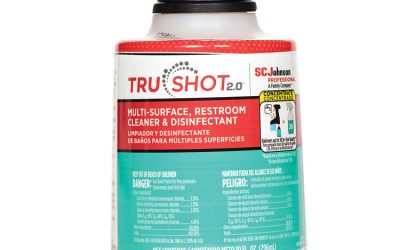 TruShot 2.0 Disinfectant Multisurface Cleaner, Clean Fresh Scent,10 oz Cartridge, 4/Carton