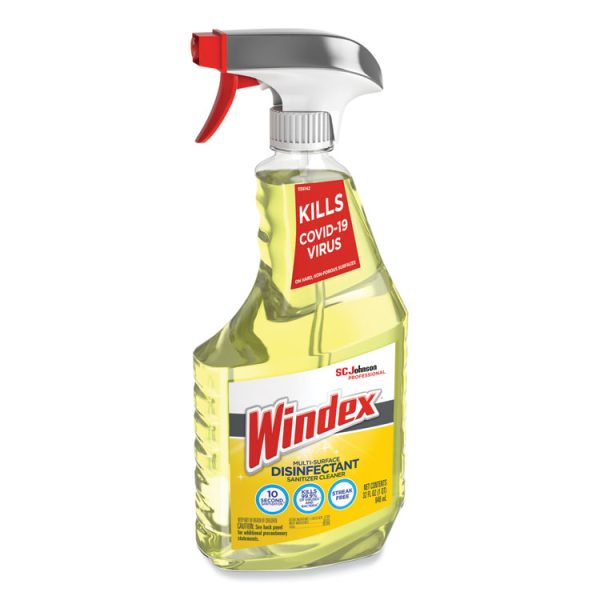 Multi-Surface Disinfectant Cleaner, Fresh Scent, 32 Oz Spray Bottle, 8/carton - Image 3