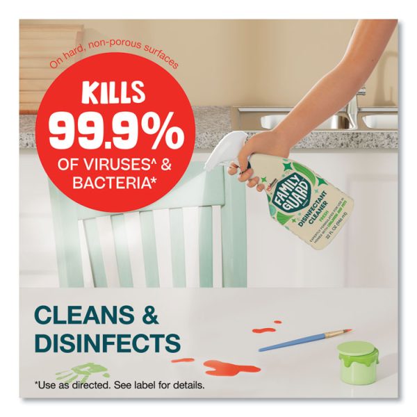 Disinfectant, Fresh Scent, 32 oz Trigger Bottle, 8/Carton - Image 4