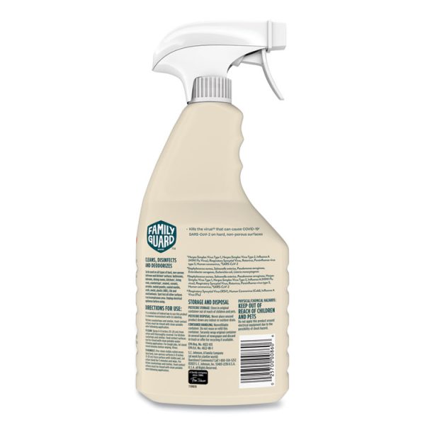 Disinfectant, Fresh Scent, 32 oz Trigger Bottle, 8/Carton - Image 2