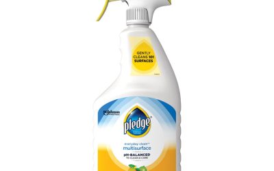 pH-Balanced Everyday Clean Multisurface Cleaner, Clean Citrus Scent, 25 oz Trigger Spray Bottle, 6/Carton