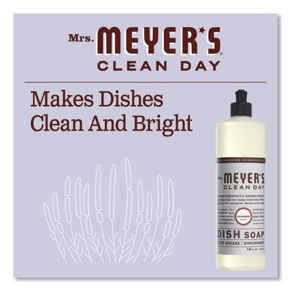 Dish Soap, Lavender Scent, 16 Oz Bottle, 6/carton - Image 4