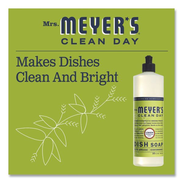 Dish Soap, Lemon Scent, 16 Oz, Bottle, 6/carton - Image 4