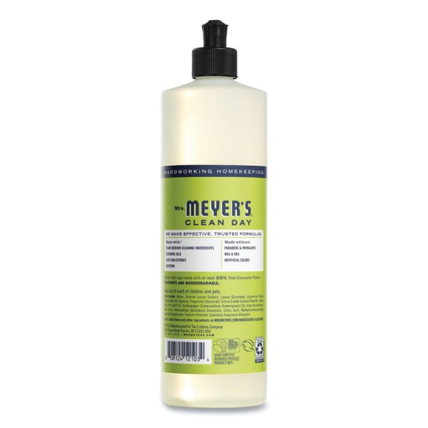 Dish Soap, Lemon Scent, 16 Oz, Bottle, 6/carton - Image 2