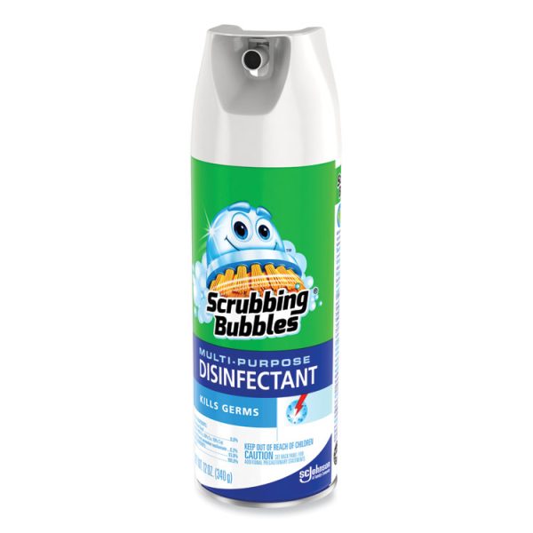 Multi-Purpose Disinfectant Spray, 12 oz Aerosol Spray, 12/Carton - Image 2