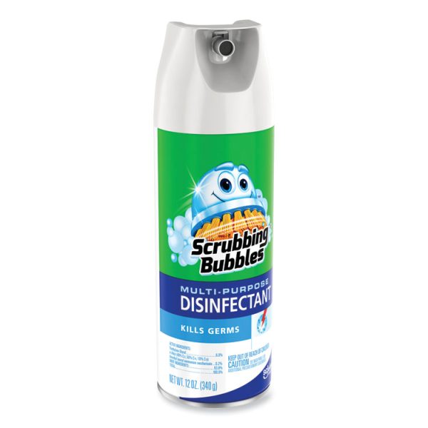 Multi-Purpose Disinfectant Spray, 12 oz Aerosol Spray, 12/Carton - Image 4