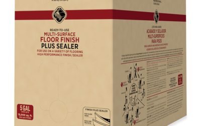Ready-To-Use Multi-Surface Floor Finish Plus Sealer, Light Fresh Scent, 5 gal Bag-in-Box