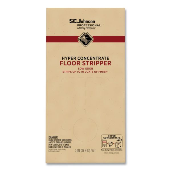 Hyper Concentrate Floor Stripper, Low Odor, 2 gal Bag-in-Box - Image 2
