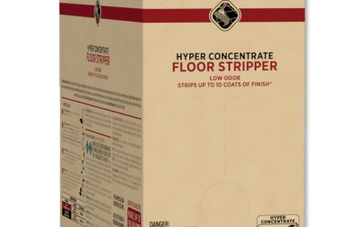 Hyper Concentrate Floor Stripper, Low Odor, 2 gal Bag-in-Box