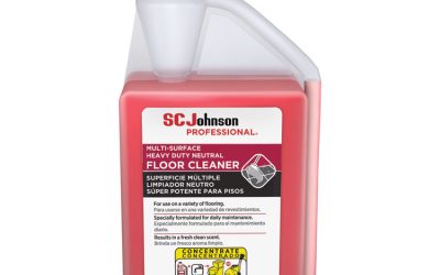 Heavy Duty Neutral Floor Cleaner, Fresh Scent, 32 oz Squeeze and Pour Bottle, 6/Carton