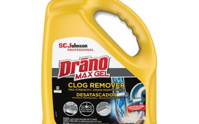 Max Gel Clog Remover, Bleach Scent, 128 Oz Bottle