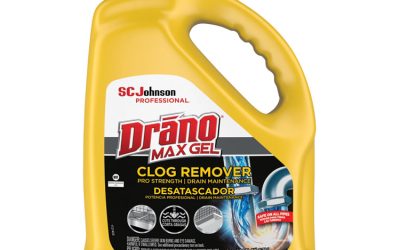 Max Gel Clog Remover, Bleach Scent, 128 Oz Bottle, 4/carton