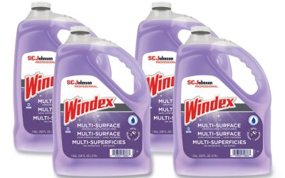 Non-Ammoniated Glass/multi Surface Cleaner, Pleasant Scent, 128 Oz Bottle, 4/ct