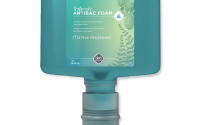 Refresh Foaming Hand Soap Touch Free Cartridge, Citrus Scent, 1.2 L Refill, 3/Carton