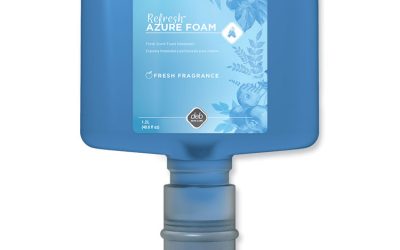 Refresh Foaming Hand Soap Touch Free Cartridge, Fresh Apple Scent, 1.2 L Refill, 3/Carton