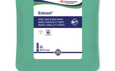 Estesol Hand, Hair and Body Cleaner Manual Cartridge, Rainforest Scent, 2 L Cartridge Refill, 4/Carton