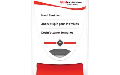 Sanitizer Dispenser, 1 L, 4.92 x 4.6 x 9.25, White, 15/Carton