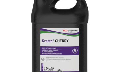 Kresto Cherry Heavy Duty Hand Cleaner Manual Cartridge, Cherry Scent, 1 gal Pump Bottle, 4/Carton