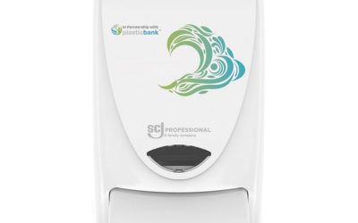 Proline WAVE Manual Soap Dispenser, 1 L, 4.9 x 4.6 x 9.2, White, 15/Carton