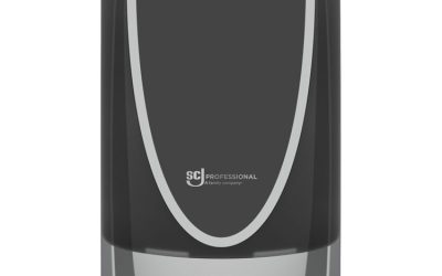 TouchFREE Ultra Dispenser, 1.2 L, 6.7 x 4 x 10.9, Black/Chrome, 8/Carton