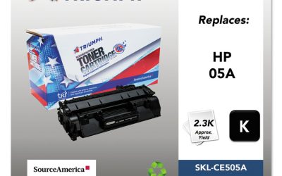 751000nsh0966 Remanufactured Ce505a (05a) Toner, 2,300 Page-Yield, Black