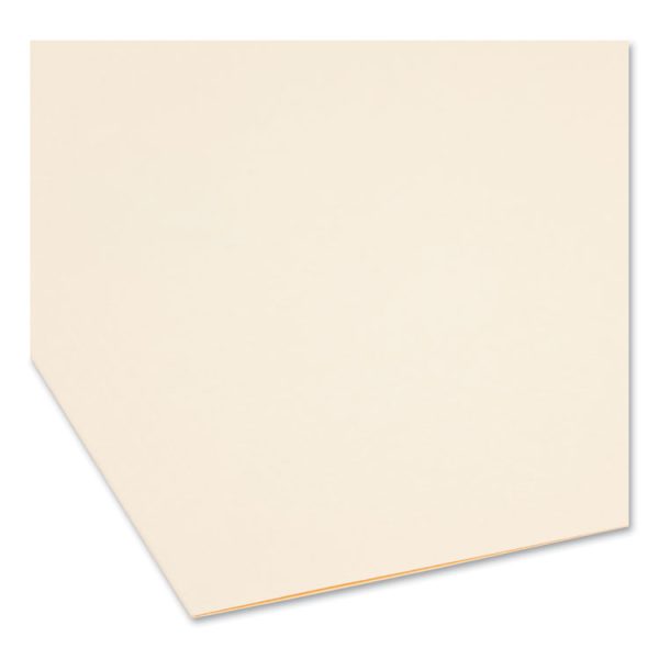 Top Tab Fastener Folders, Straight Tabs, 0.75" Expansion, 2 Fasteners, Letter Size, Manila Exterior, 50/Box - Image 4