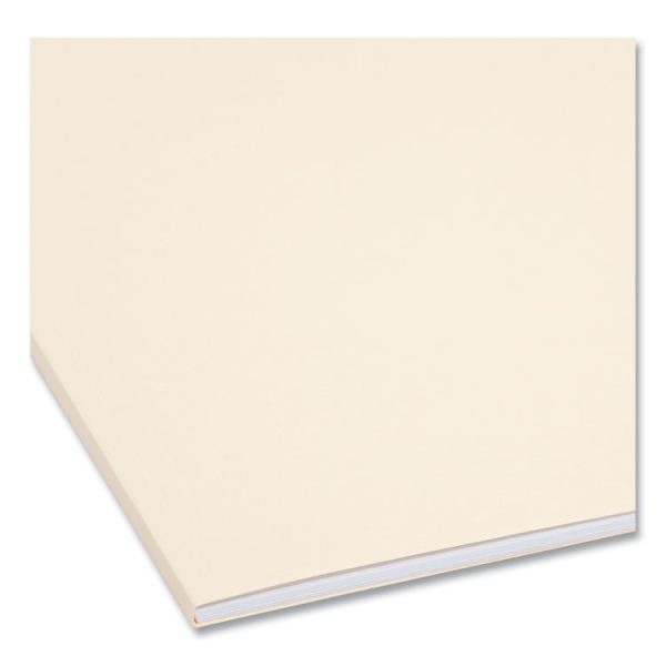 Top Tab Fastener Folders, Straight Tabs, 0.75" Expansion, 2 Fasteners, Letter Size, Manila Exterior, 50/Box - Image 5