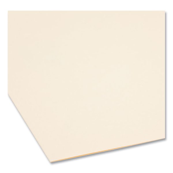 Top Tab Fastener Folders, 1/3-Cut Tabs: Assorted, 0.75" Expansion, 2 Fasteners, Letter Size, Manila Exterior, 50/Box - Image 4