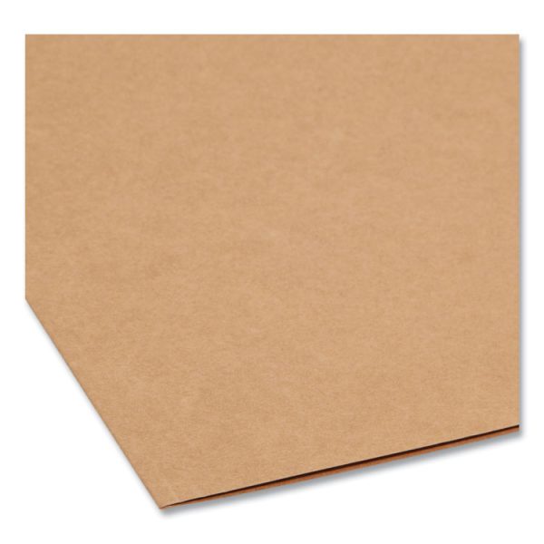 Top Tab Fastener Folders, Guide-Height 2/5-Cut Tabs, 0.75" Expansion, 2 Fasteners, Letter Size, 11-pt Kraft, 50/Box - Image 4