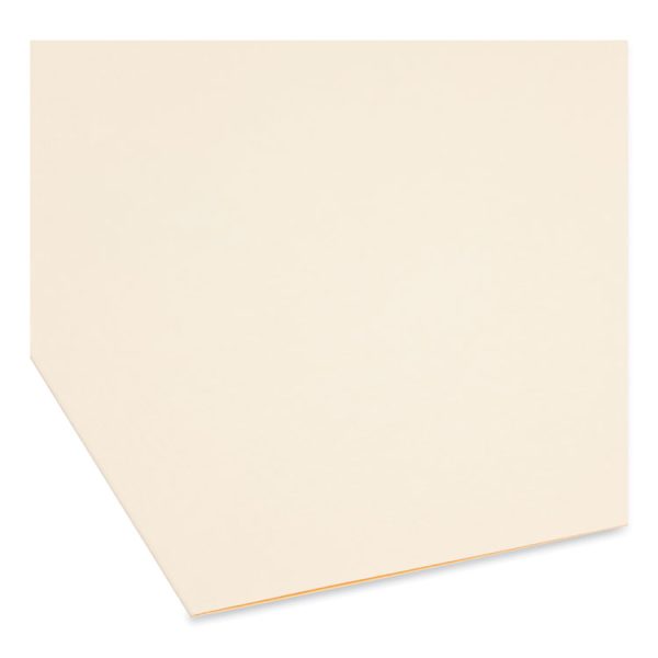 Top Tab Fastener Folders, 1/3-Cut Tabs: Assorted, 0.75" Expansion, 1 Fastener, Legal Size, Manila Exterior, 50/Box - Image 4