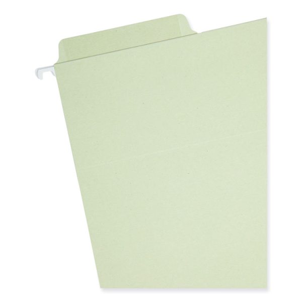 Erasable FasTab Hanging Folders, Letter Size, 1/3-Cut Tabs, Moss, 20/Box - Image 2