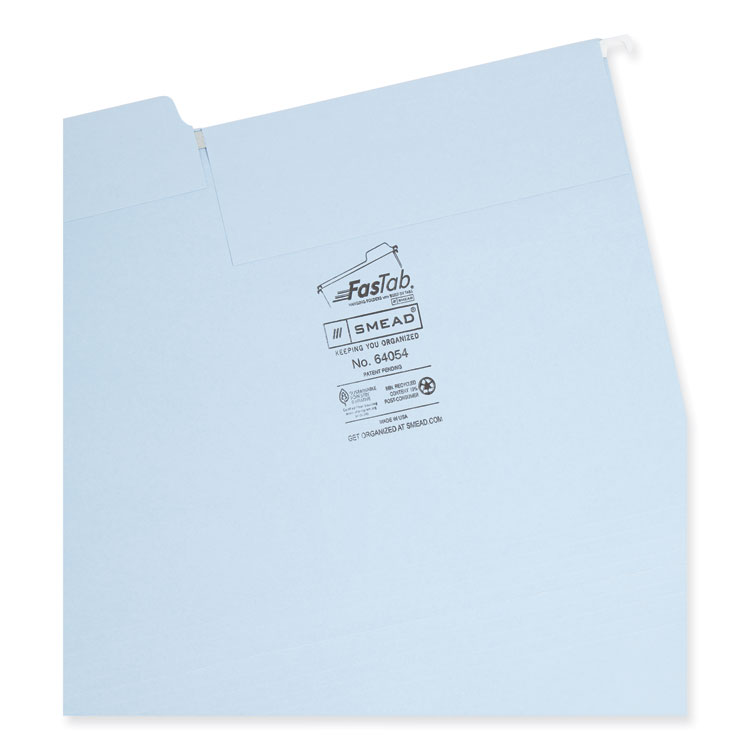 FasTab Hanging Folders, Letter Size, 1/3-Cut Tabs, Assorted Earthtone Colors, 18/Box - Image 3