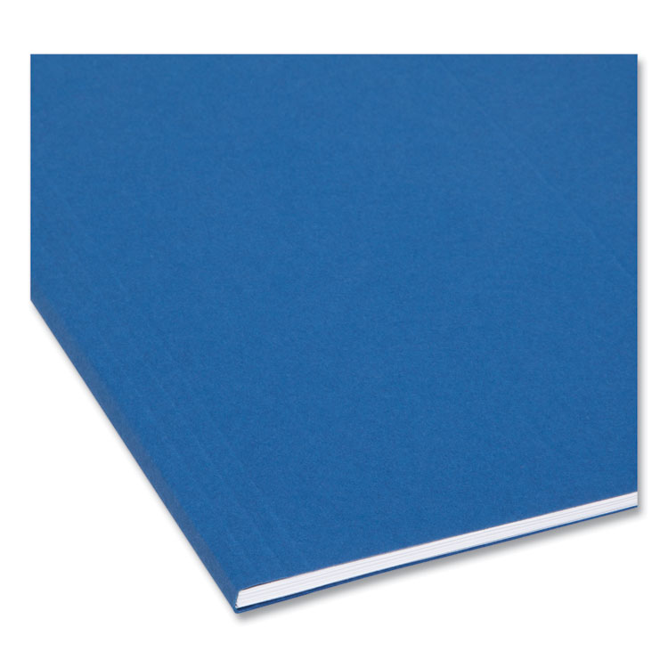 Colored Hanging File Folders with 1/5 Cut Tabs, Letter Size, 1/5-Cut Tabs, Navy, 25/Box - Image 5