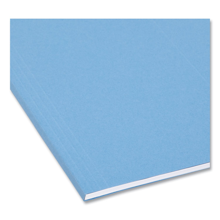 Colored Hanging File Folders with 1/5 Cut Tabs, Letter Size, 1/5-Cut Tabs, Blue, 25/Box - Image 5