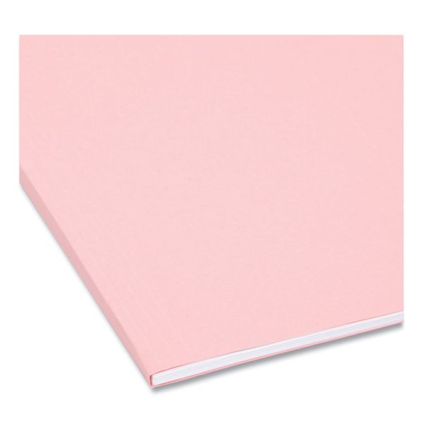 Colored Hanging File Folders with 1/5 Cut Tabs, Letter Size, 1/5-Cut Tabs, Pink, 25/Box - Image 5