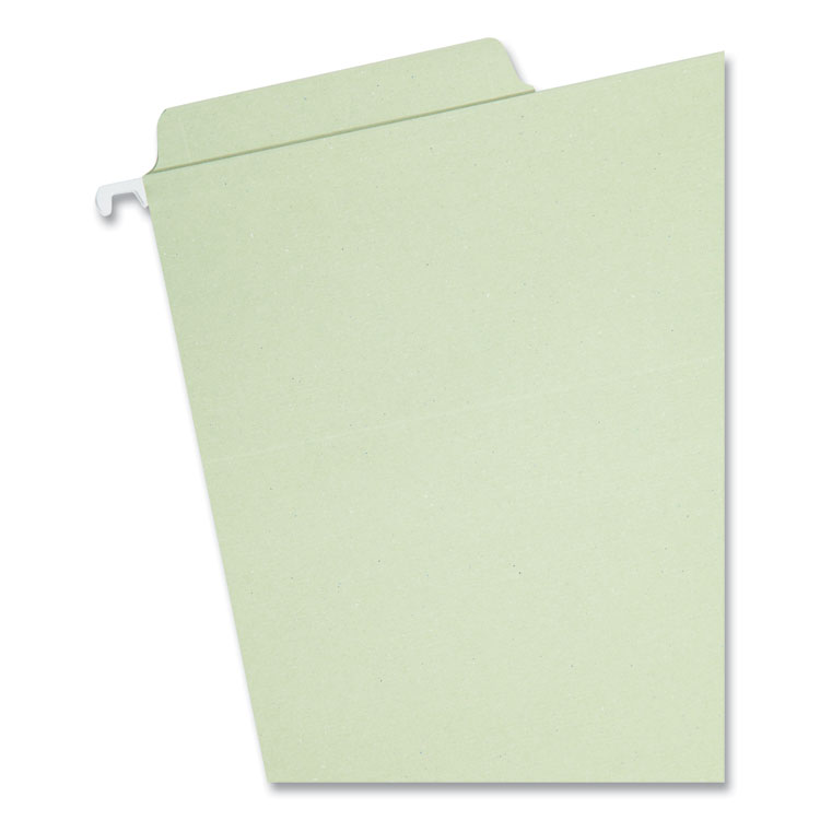 FasTab Hanging Folders, Letter Size, 1/3-Cut Tabs, Moss, 20/Box - Image 2