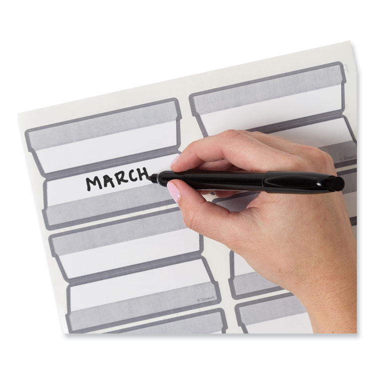 Colored Hanging File Folders with ProTab Kit, Letter Size, 1/3-Cut, Blue - Image 3