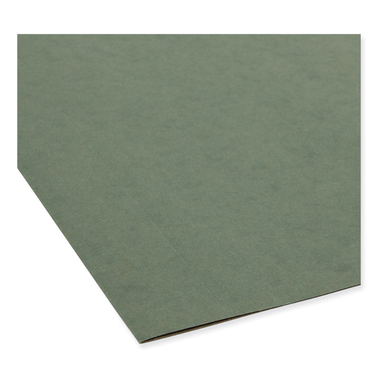 Box Bottom Hanging File Folders, 3" Capacity, Letter Size, Standard Green, 25/Box - Image 4