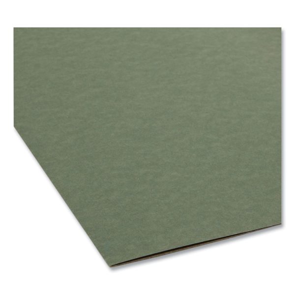 Box Bottom Hanging File Folders, 2" Capacity, Legal Size, Standard Green, 25/Box - Image 4