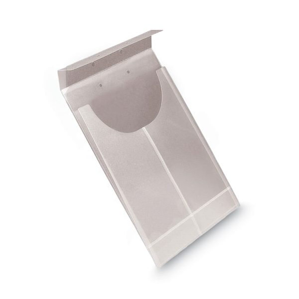 Two-Hole Letter/legal Poly Expanding Jackets, 2-Hole Punched, Letter/legal Size, Clear, 24/box - Image 4