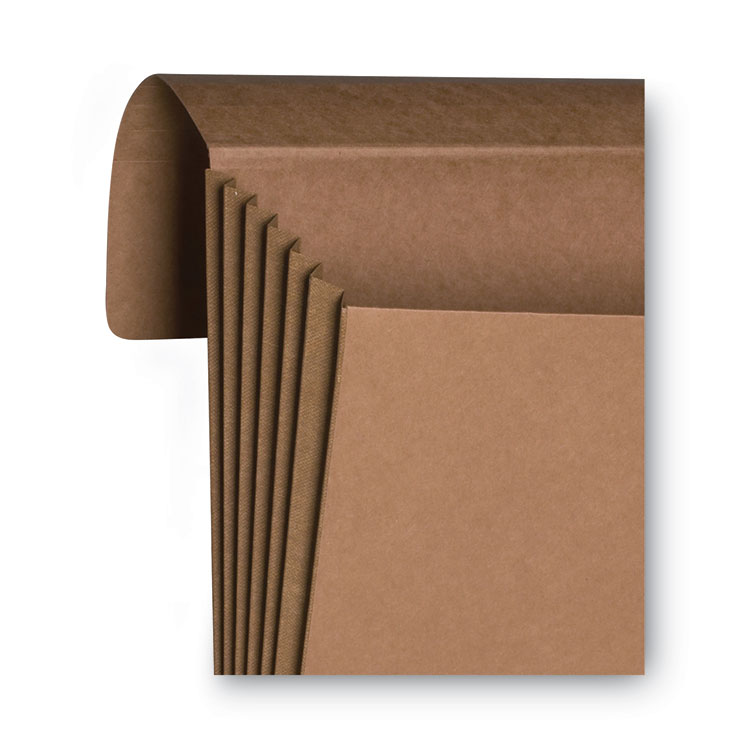 Redrope Expanding Wallet With Elastic Cord, 5.25" Expansion, 1 Section, Elastic Cord Closure, Legal Size, Redrope, 10/Box - Image 6