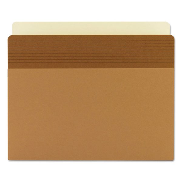 Easy Grip Pockets, 5.25" Expansion, Letter Size, Redrope, 10/box - Image 2