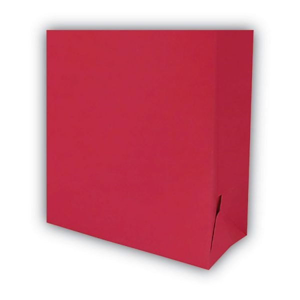 Colored File Jackets With Reinforced Double-Ply Tab, Straight Tab, Letter Size, Red, 50/box - Image 4